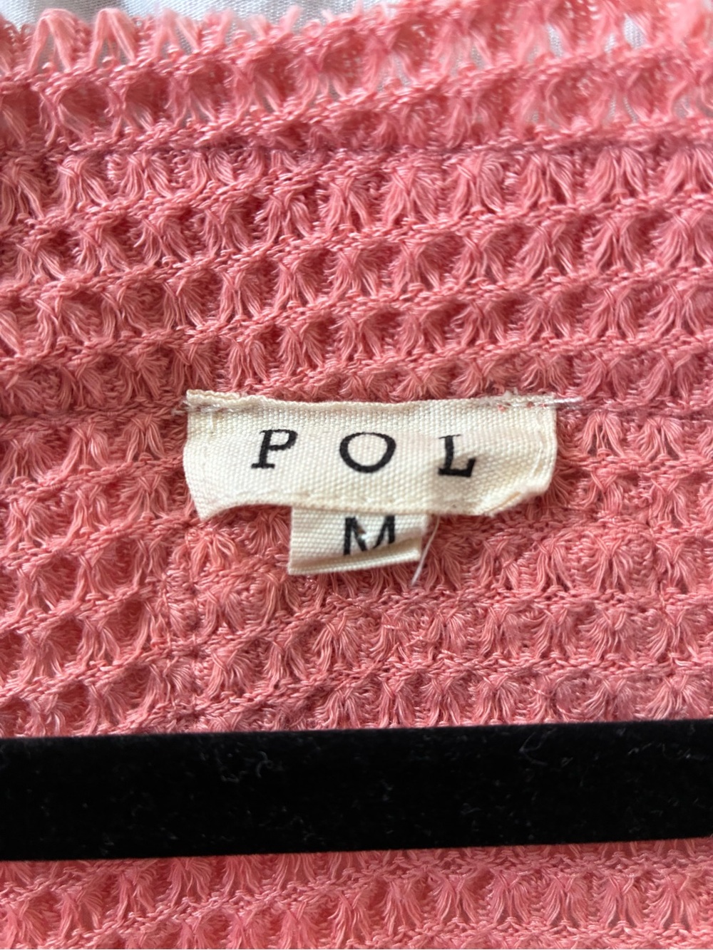 POL short sleeve sweater
